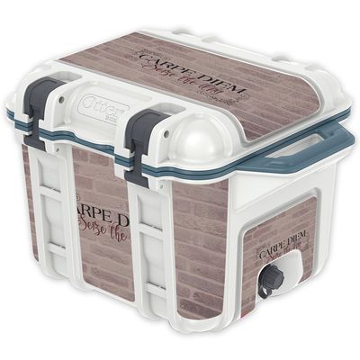 MightySkins (Cooler Not Included) Skin Compatible with OtterBox Venture 25 qt Cooler - Carpe Diem | Protective, Durable, and Unique Vinyl Decal wrap Cover | Easy to Apply | Made in The USA