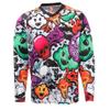 Cycling Jersey Men Long Sleeve MTB T Shirt Mountain Bike Motorcycle Bicycle Clothes Skull Size M view 1
