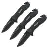 GIFTS INFINITY Personalized Laser Engraved Pocket Knife with Stonewashed Blade and Thumb Stud Opener - Seat Belt Cutter, Stainless Steel Handle Color Code - TF-434 view 1
