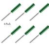 Bloodsport R.O.C. Reliable Outsert Component System for Added Arrow/Broadhead Connection Strength | .165" Micro-Diameter, 60 Grain, 6 Pack | Green - 400 Spine, .238" O.D. view 2