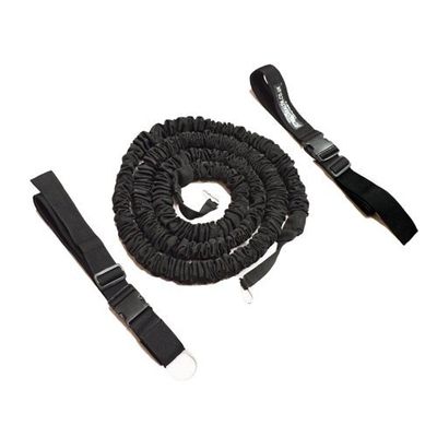Fitness Health FH Viper Resistance Band Power Belt Resistor | 3 Meter Bungee Cord | Speed Variable Weight Sprint Slingshot Overspeed Trainer | Rugby Football Training Equipment