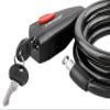 Dunlop 871125207557 Spiral Cable Lock with 2 Keys, Black view 2