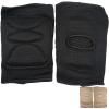 DANCEYOU Dance Knee Pads Thick Soft Sponge Volleyball Knee Brace for Big Kid Teen Adults Workout Knee Protector Football Pole Dance Yoga Tennis Running, BK, XL view 1
