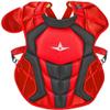 All-Star S7 Axis for Ages 9-12, 14.5" - Baseball Catching Equipment Kit, Meets NOCSAE Standard - Scarlet Red, Black view 2