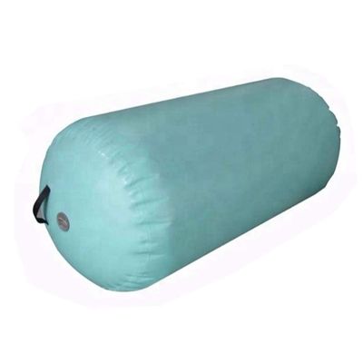 Foammaker Air Barrel Inflatable Roller Home Fitness Exercise Training Roller Beam (Green, L(48")D(32"))