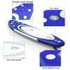 GOFLAME 11' Inflatable Stand up Paddle Board Adjustable Paddle, Leash, Pump and Backpack,Surfboard SUP Board with Pump Repair Kit, 6 Inch Thick (Blue, 11') view 3
