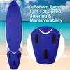 GOFLAME 10' Inflatable Stand up Paddle Board Adjustable Paddle, Leash, Pump and Backpack,Surfboard SUP Board with Pump Repair Kit, 6 Inch Thick (Blue, 10') view 2