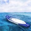 GOFLAME 10' Inflatable Stand up Paddle Board Adjustable Paddle, Leash, Pump and Backpack,Surfboard SUP Board with Pump Repair Kit, 6 Inch Thick (Blue, 10') view 3