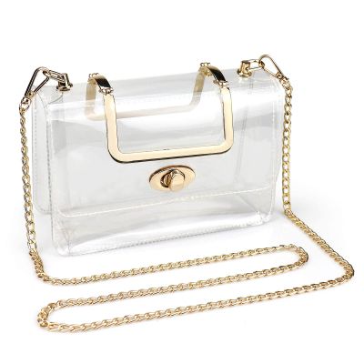 COROMAY Clear Purse for Women, Clear Bag for Stadium Events, Transparent Crossbody Bag for Women