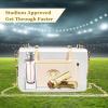 COROMAY Clear Purse for Women, Clear Bag for Stadium Events, Transparent Crossbody Bag for Women view 3