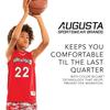 Augusta Sportswear Reversible Two-Color Jersey, Graphite/White, 2XL view 4