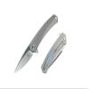 DEFCON Jungle Knife Barracuda D2 Titanium EDC Folding Pocket Tactical Knife view 1