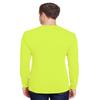 Hanes Adult Workwear Long-Sleeve Pocket T-Shirt XL SAFETY GREEN view 2