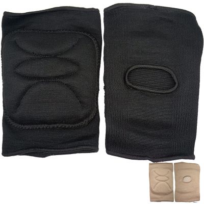 DANCEYOU Dance Knee Pads Thick Soft Sponge Volleyball Knee Brace for Big Kid Teen Adults Workout Knee Protector Football Pole Dance Yoga Tennis Running, BK, M