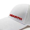 Abarth 21732 White Cap Curved Visor view 2