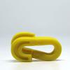 Fitness Health Football Net Clips | Fast Clip Goal Net System | Netclip Yellow 20 Set view 3