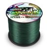 Ashconfish Braided Fishing Line- 8 Strands Super Strong PE Fishing Wire Heavy Tensile for Saltwater & Freshwater Fishing -Abrasion Resistant - Zero Stretch- 300M/328Yards 6LB Moss Green view 1