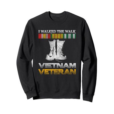Vietnam Veteran Sweatshirt Us Veterans Day Present For Men Sweatshirt