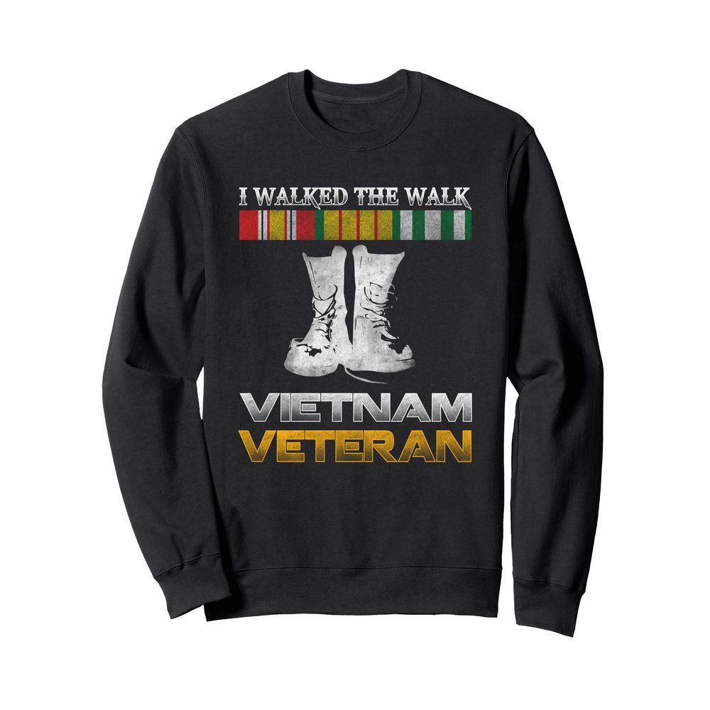 Vietnam Veteran Sweatshirt Us Veterans Day Present For Men Sweatshirt