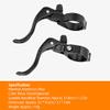 VGEBY 1Pair 31.8mm Brake Lever, Lightweight Aluminum Alloy Road Bike Lever Handlebar Brakes 31.8mm (Black) Road Bike Brake Levers Brake Lever 31.8Mm Brake Lever 31.8Mm Brake Lever view 4