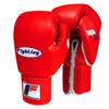 Fighting Sports Fury Professional Lace Training Gloves, Red, 12 oz view 1