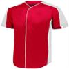 Augusta Sportswear Boys' Small 1656, Red/White view 1