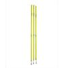 Fitness Health FH Speed Training Slalom Poles 5 Ft Set of 3 Agility Football Training Posts - Multi Sport Rugby, Hockey & Skiing view 1