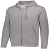 Augusta Sportswear 60/40 Fleece Full Zip Hoodie 3XL Charcoal Heather view 1