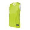 Augusta Sportswear Womens Reversible Two-Color Jersey, Graphite/White, S