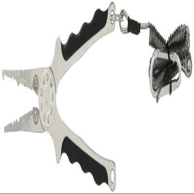 Gamakatsu (Luxe Aluminum Pliers 175 Rubber Grip. LE-2480