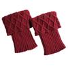 Ealafee Women's Winter Over Winter Socks Footless Socks Knit Warm Long Leg Warmers view 1