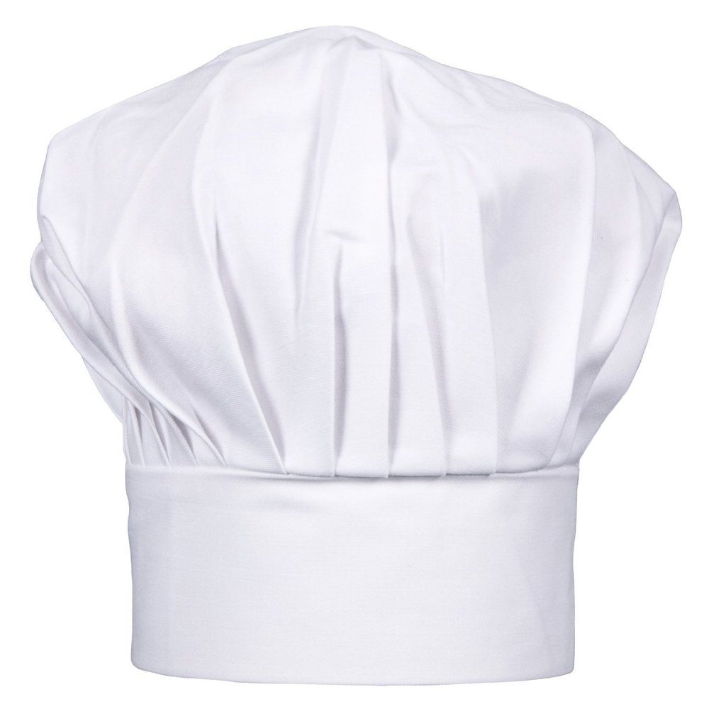 CHEFSKIN Chef Hat Adjustable White Children Child Kids fits 3-13 Light Twill Fabric (White)