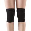 DANCEYOU Dance Knee Pads Hard Sponge Volleyball Knee Brace for Big Kid Teen Adults Football Pole Dancer Workout Knee Protector, black, S view 2