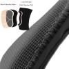 DANCEYOU Dance Knee Pads Hard Sponge Volleyball Knee Brace for Big Kid Teen Adults Football Pole Dancer Workout Knee Protector, black, S view 3