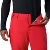 Columbia Mens Bugaboo II Snow Pants, Waterproof & Breathable, XX-Large Regular, Mountain Red C/O view 4
