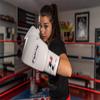 Fighting Sports Fury Professional Lace Training Gloves, White, 16 oz view 4