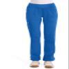 Cherokee Women Scrub Pant with Straight Leg Pull-on Pant Medical Bottom with 4 Pocket & 2-Way Stretch Fabric Plus Size - WW110, 3XL Petite, Royal view 1
