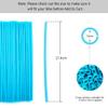 36 pcs Spoke Covers,Motocross Rims Spoke Skins Wheel Spoke Protector Kit for Dirt Bike, Motorcycle, Bike view 4