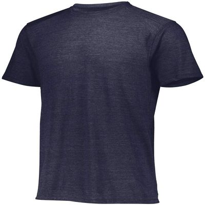Augusta Sportswear Boys Tri-Blend T-Shirt, Navy Heather, M