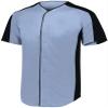 Augusta Sportswear Men's L 1655, Blue Grey/Black, Large view 1