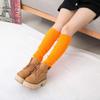 Ealafee Women's Winter Over Knee High Socks Footless Socks Knit Warm Long Leg Warmers view 3