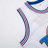 Mens Basketball Jersey #2 D Duck 90s Moive Space Shirts (White, XX-Large) view 4