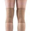 DANCEYOU Dance Knee Pads Hard Sponge Volleyball Knee Brace for Big Kid Teen Adults Football Pole Dancer Workout Knee Protector, Tan, L view 3
