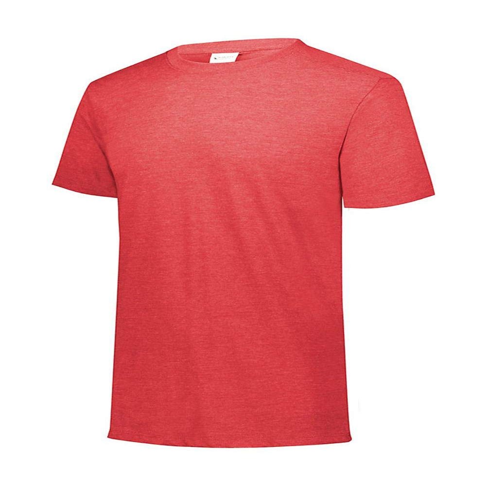 Augusta Sportswear Tri-Blend T-Shirt 4XL Red Heather