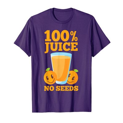 100 Juice No Seeds Shirt | Funny Men's Vasectomy Tee Gift T-Shirt