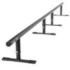 Madd Gear 99" Long Flat Bar Skate Rail  Heavy Duty Durable Round Skateboard Pro Scooter or Inline Skate - Adjustable Height - Smooth Easy Sliding Assembly & Great for Beginners to Advanced Skatepark view 1