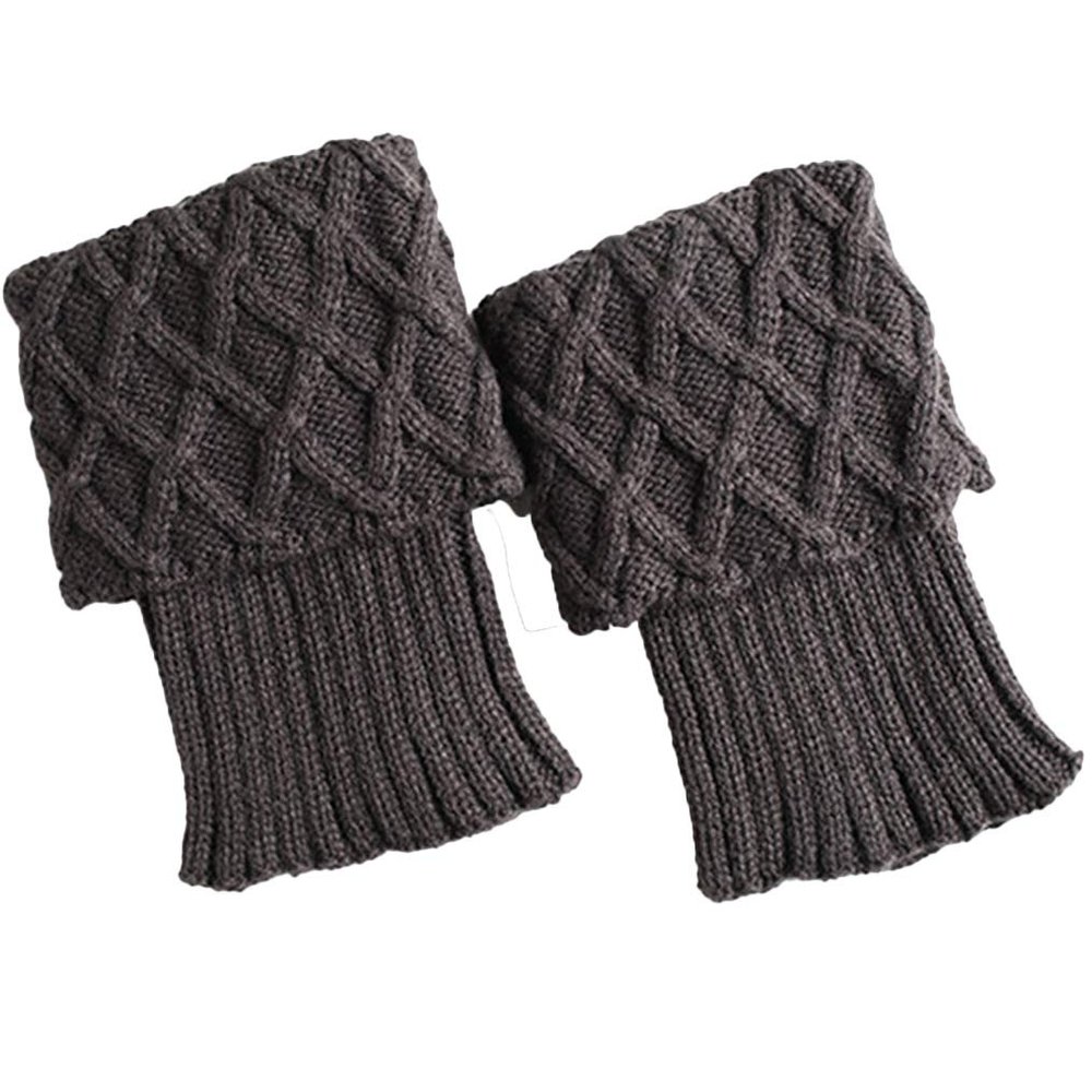 Ealafee Long Leg Warmers for Women Winter Winter Knitted Leg Warmer Socks for Girls