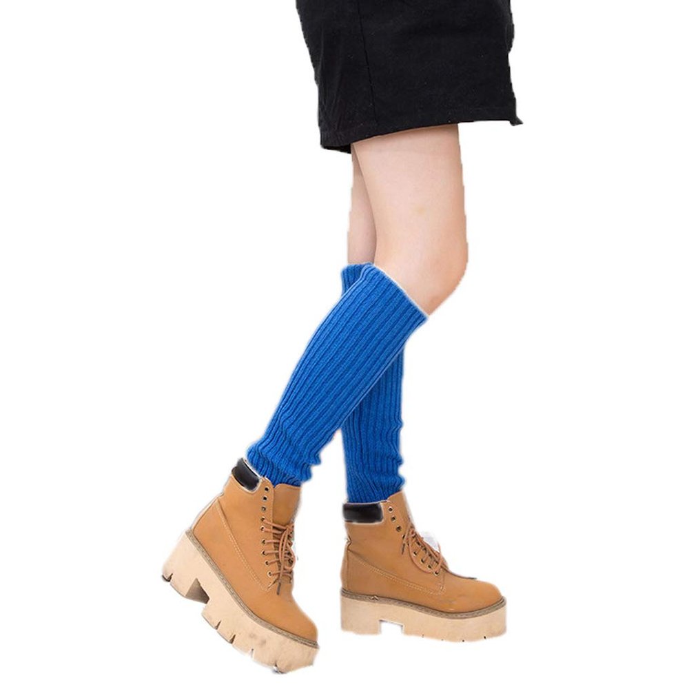 Ealafee Long Leg Warmers for Women Winter Knee High Knitted Leg Warmer Socks for Girls
