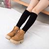 Ealafee Long Leg Warmers for Women Winter Knee High Knitted Leg Warmer Socks for Girls view 3