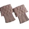 Ealafee Knit Leg Warmers for Women Winter Cable Knit Warm Thermal Winter Socks for Girls view 1